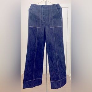 NWOT 5 á Sept Cinq à Sept - Denim Wide Leg jeans